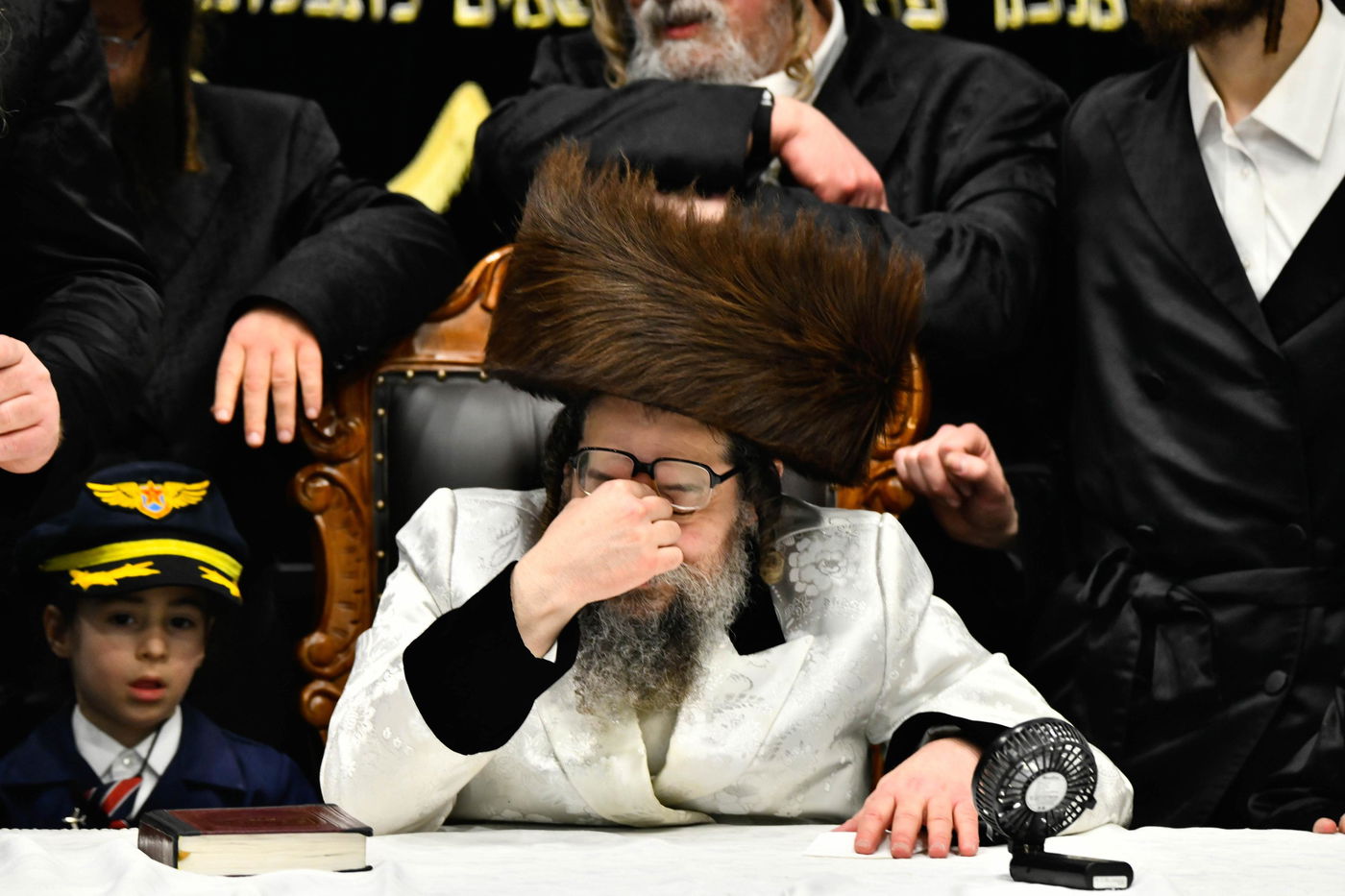 פורים בחצה"ק סקולען ירושלים