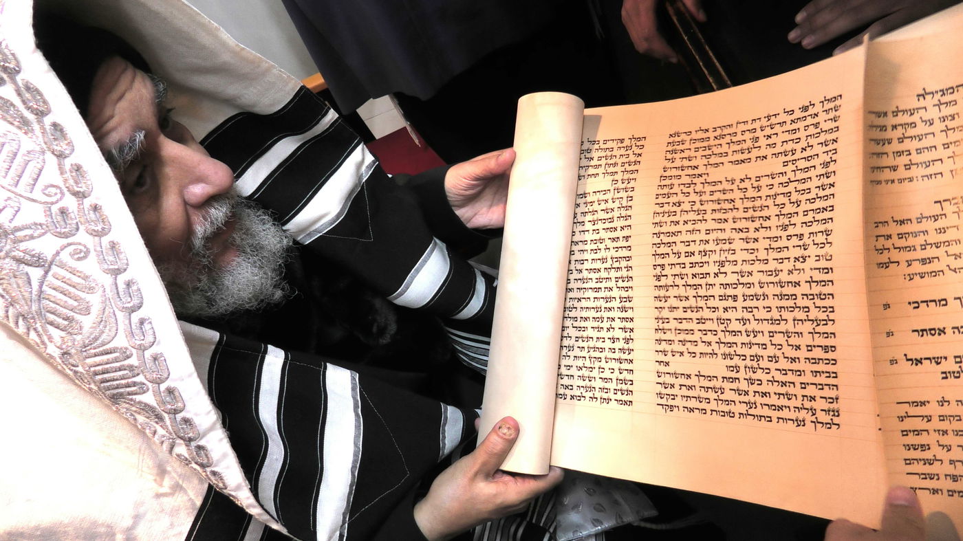 פורים אצל הגאון רבי יצחק רצאבי 