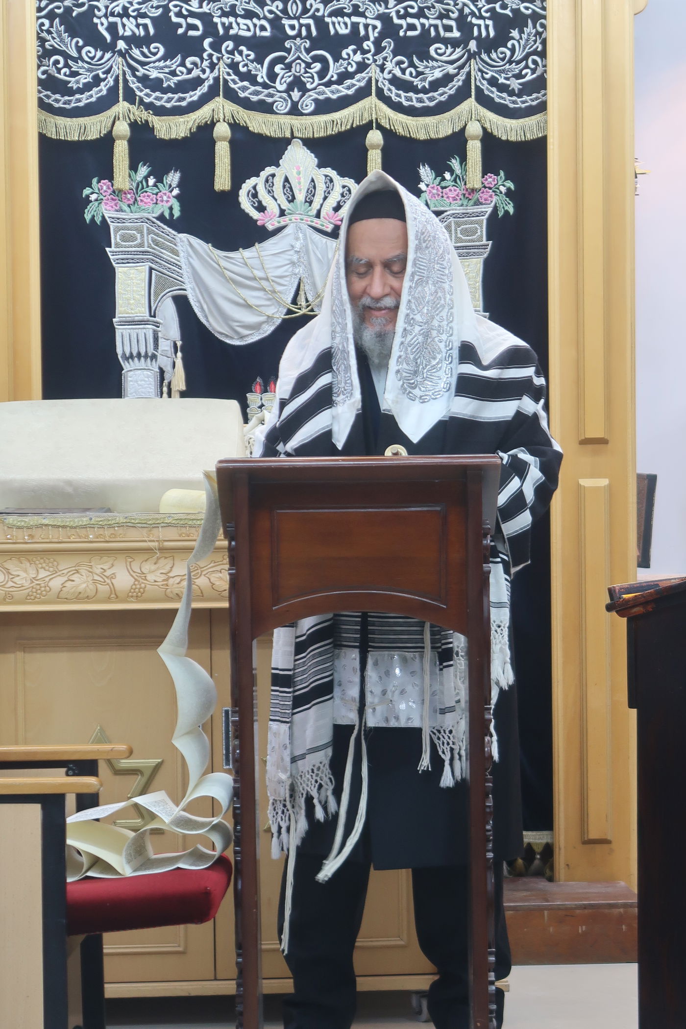 פורים אצל הגאון רבי יצחק רצאבי 