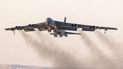 B-52 באיראן: 32 טון חימוש בפעולה אחת