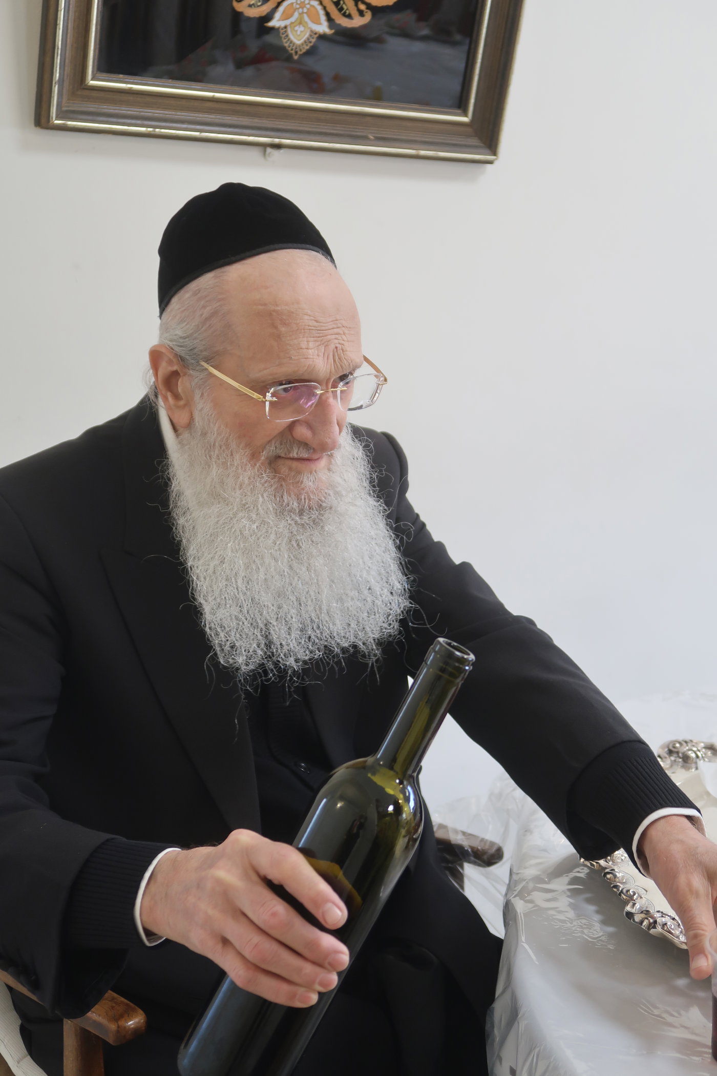 פורים אצל הגאון רבי עזרא ניסן