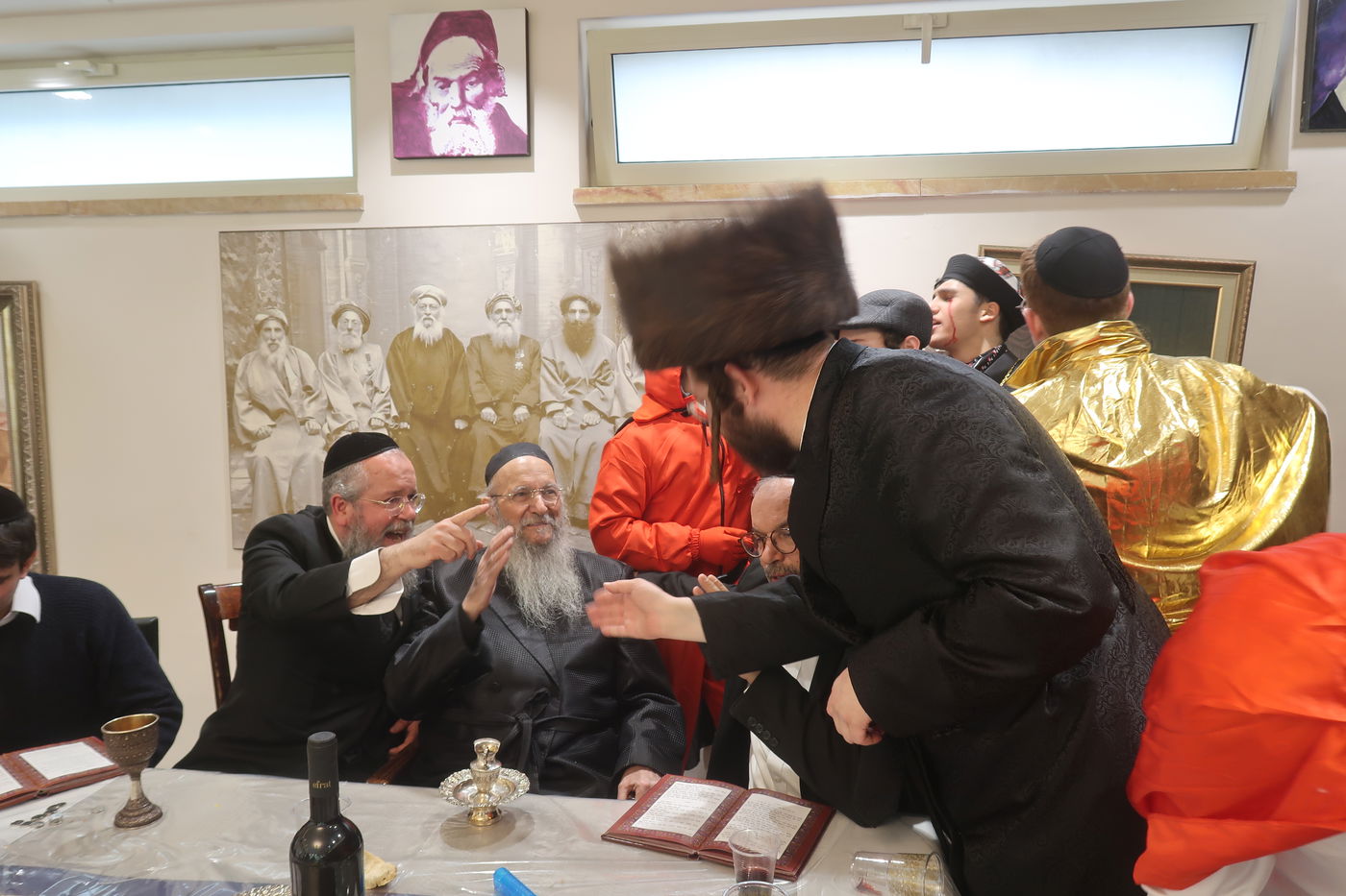 פורים אצל המקובל הגאון רבי יעקב הלל 