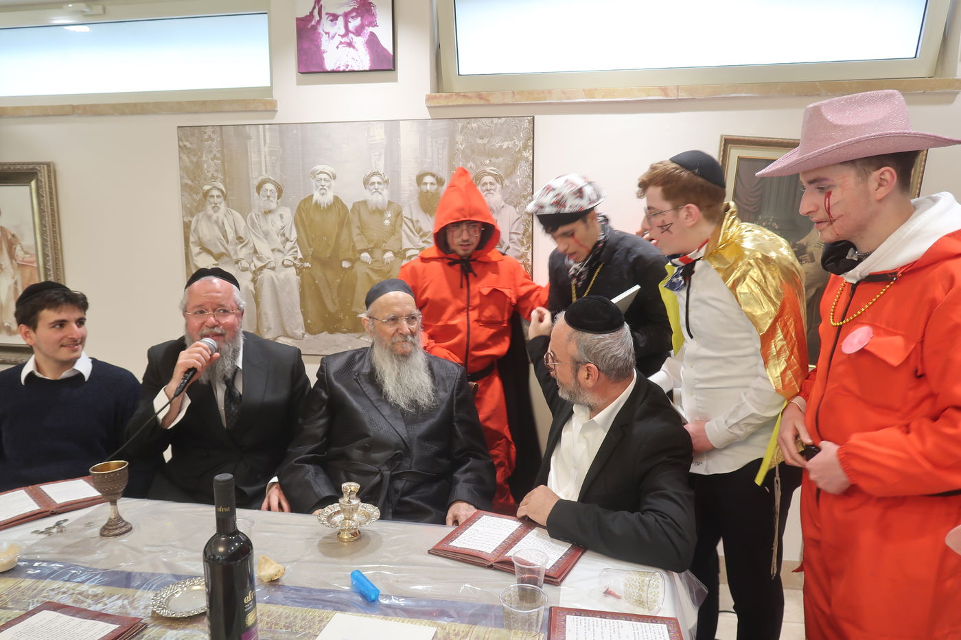 פורים אצל המקובל הגאון רבי יעקב הלל 