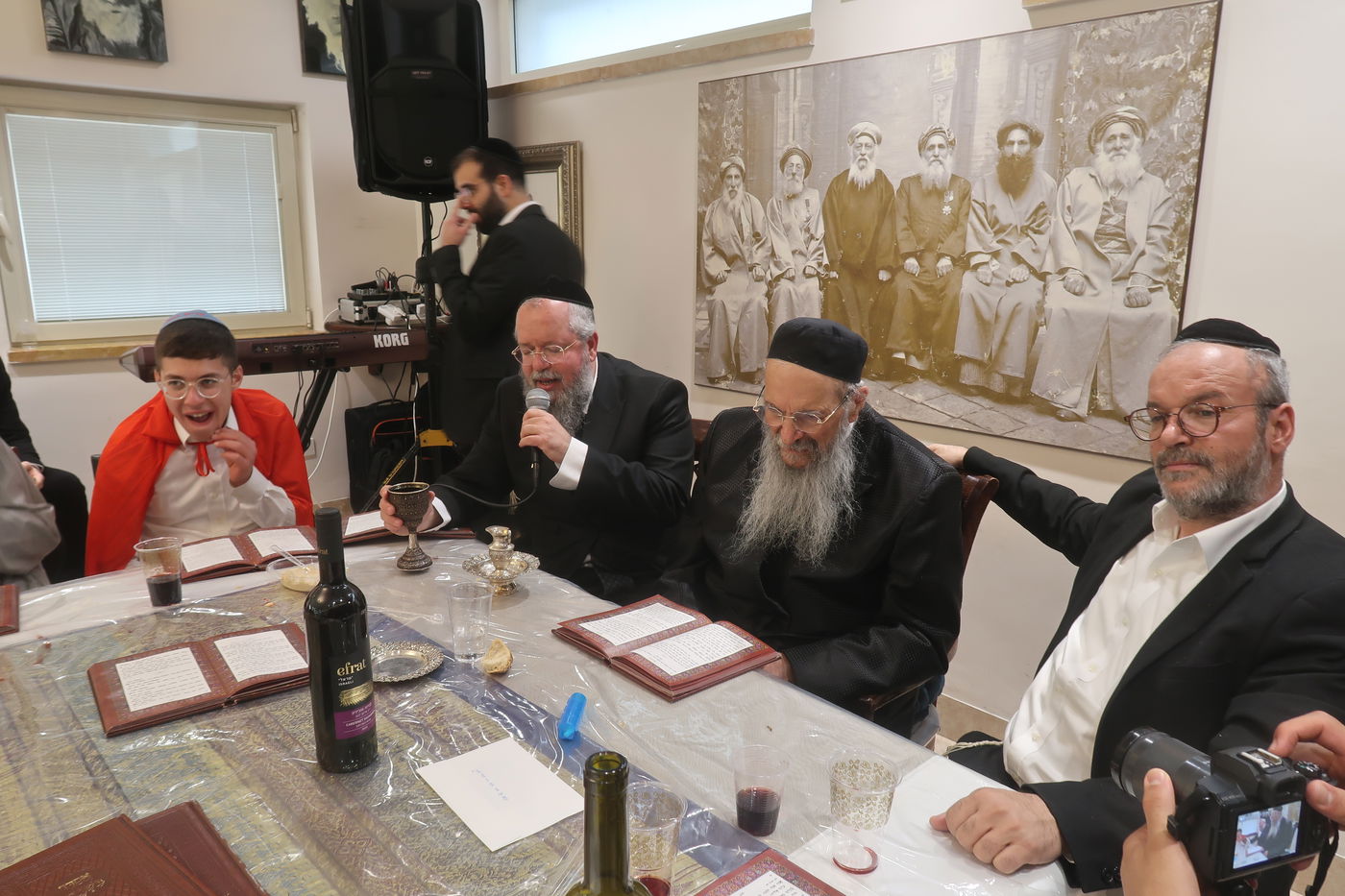 פורים אצל המקובל הגאון רבי יעקב הלל 