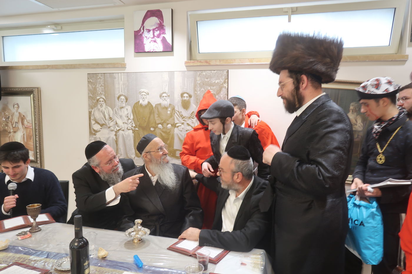 פורים אצל המקובל הגאון רבי יעקב הלל 