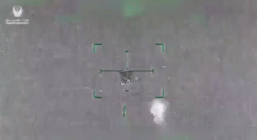 יירוט באמירויות. כך זה נראה