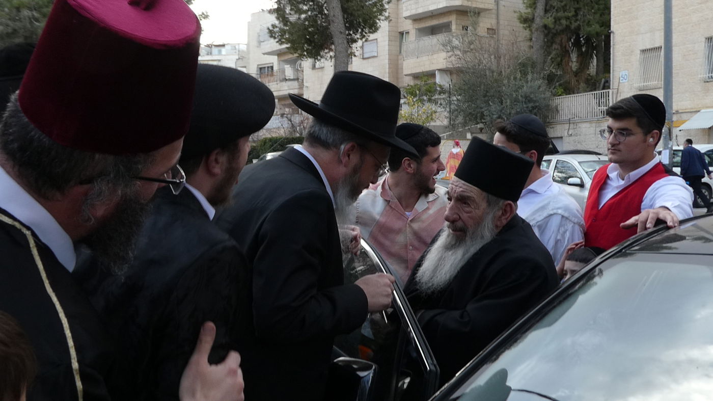 פורים אצל הגאון רבי ניסים בן שמעון