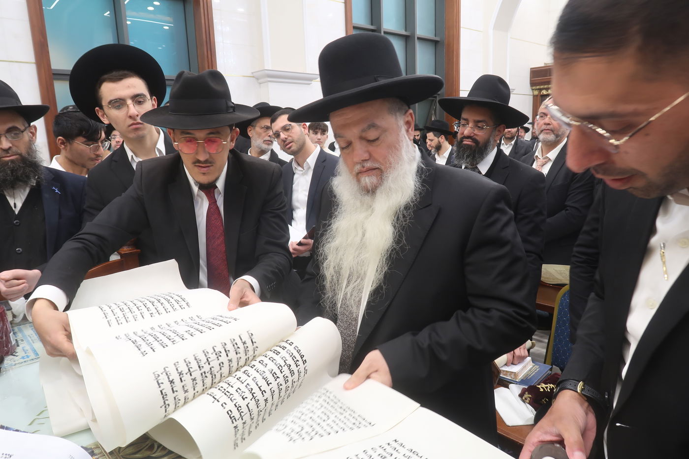 פורים אצל הגאון רבי יגאל כהן