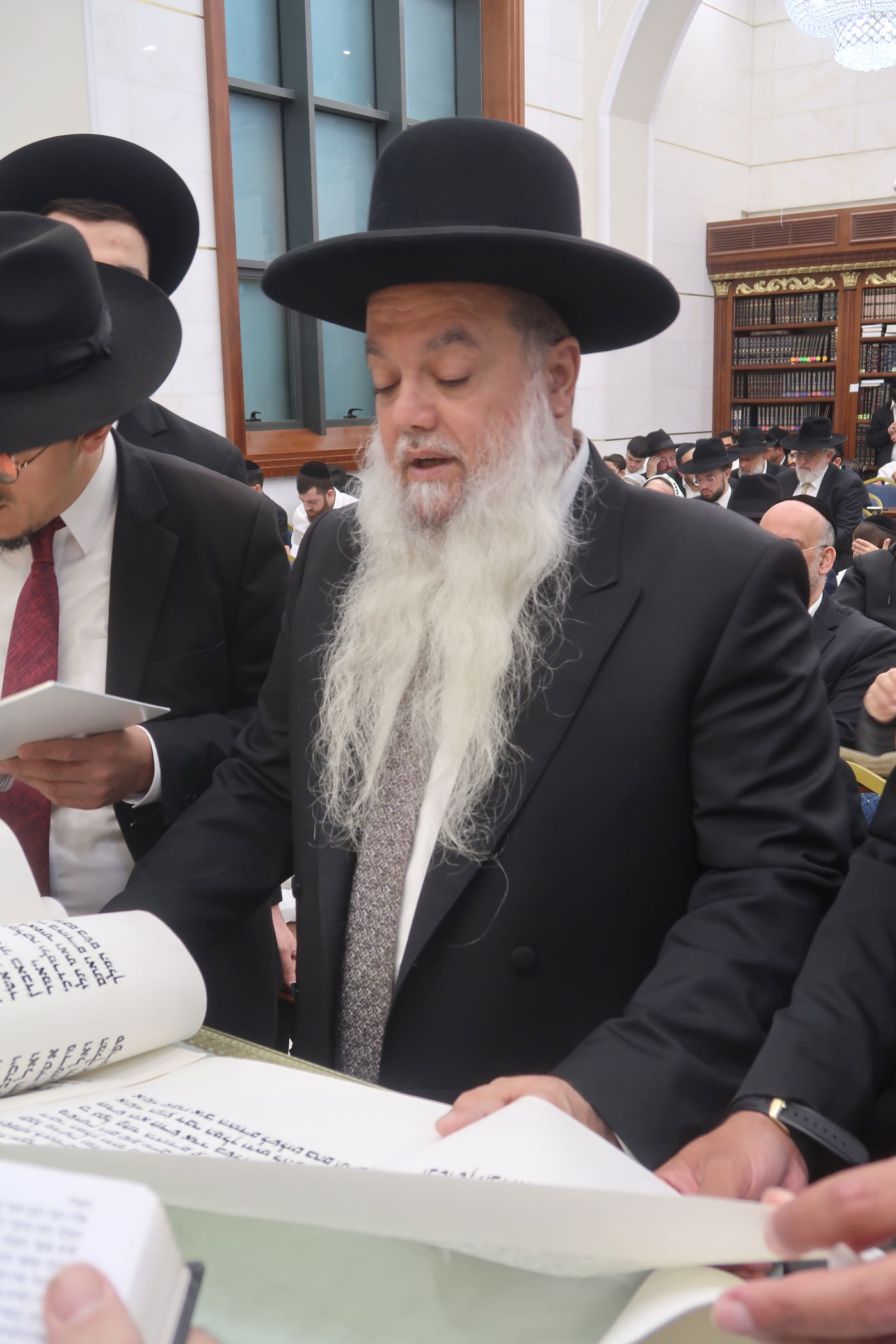 פורים אצל הגאון רבי יגאל כהן