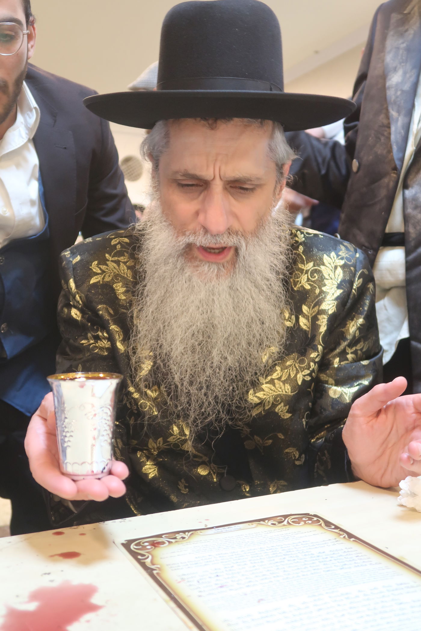 פורים אצל הגאון רבי חנוך כהן