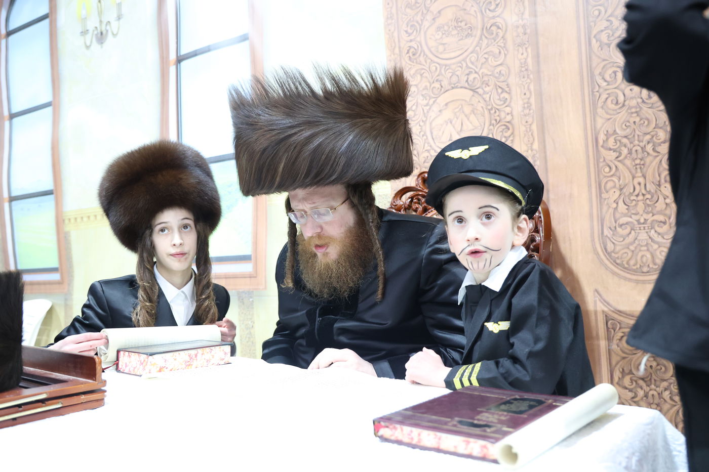 פורים בחצה"ק ספינקא בית שמש