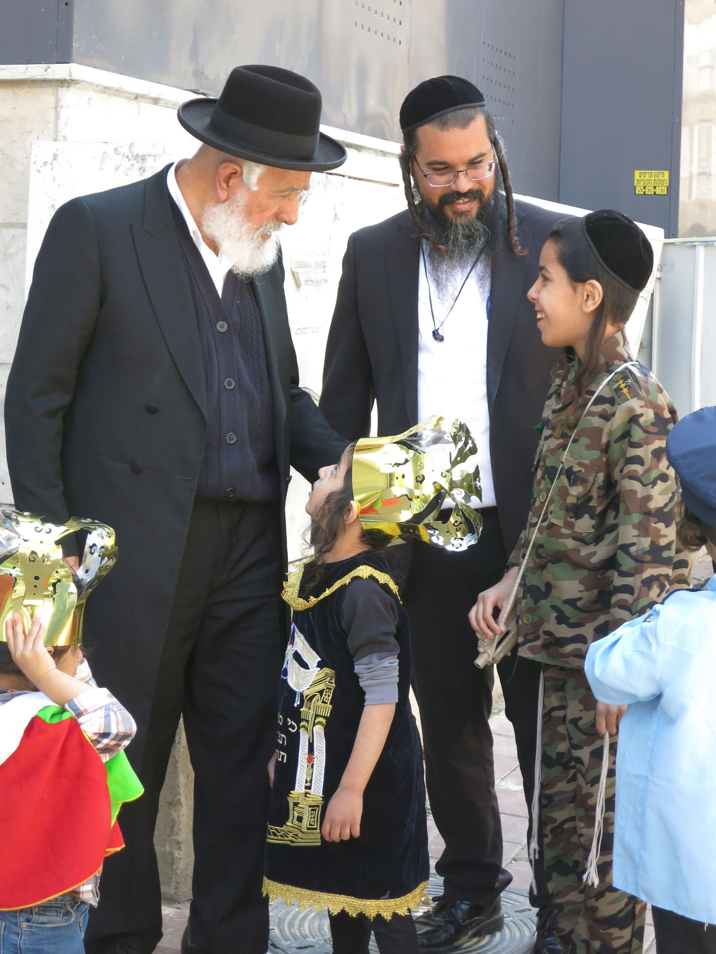 פורים אצל הגאון רבי שלמה מחפוד