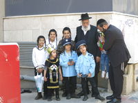 פורים אצל הגאון רבי שלמה מחפוד