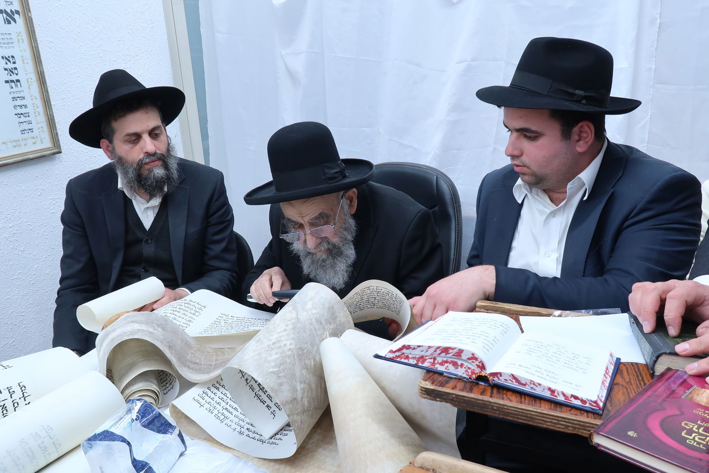 פורים אצל הגאון רבי משה צדקה