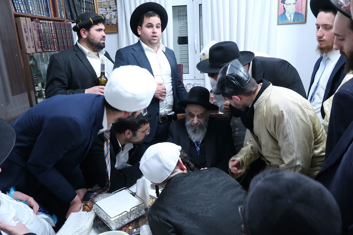 פורים אצל הגאון רבי משה צדקה