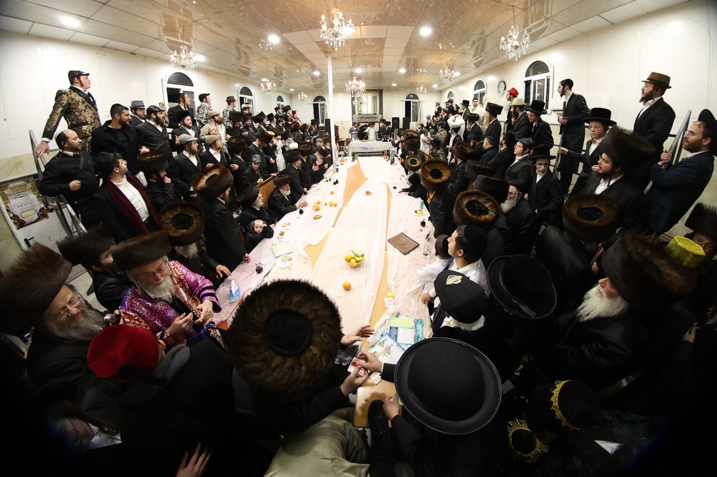 פורים בחצה"ק ביאלה ב"ב