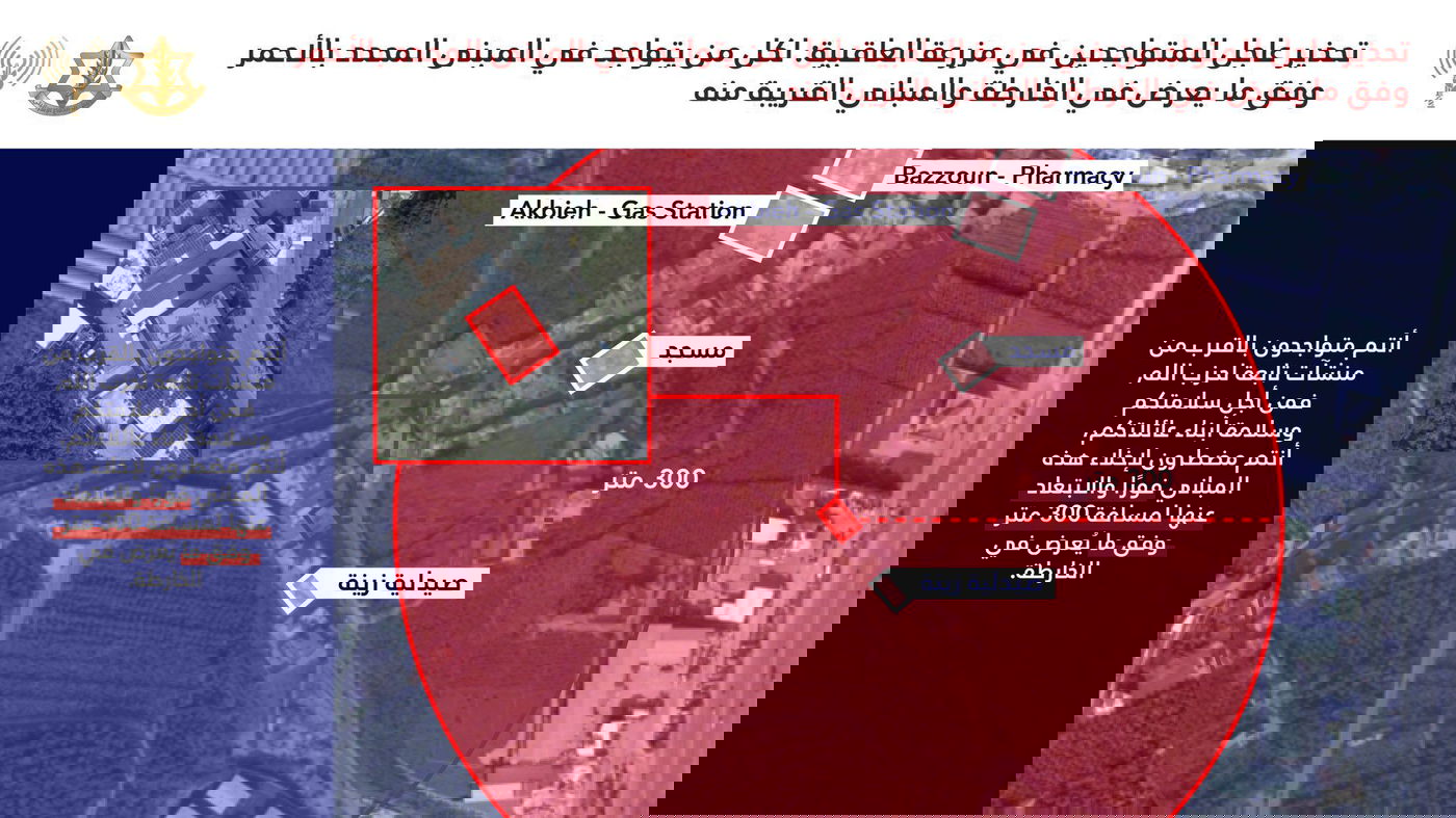 הודעת הפינוי