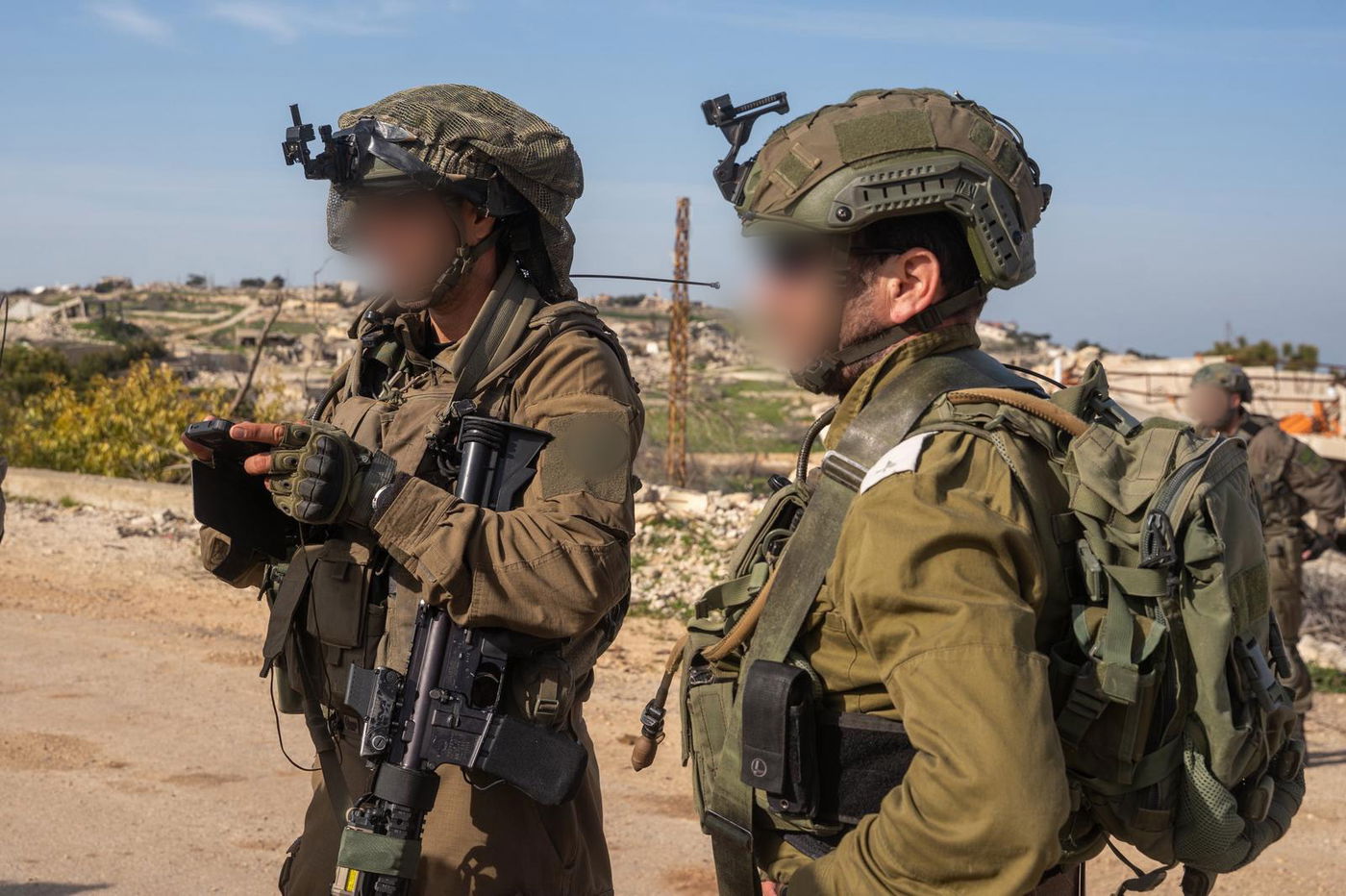 פעילות כוחות 401 במרחב דרום לבנון