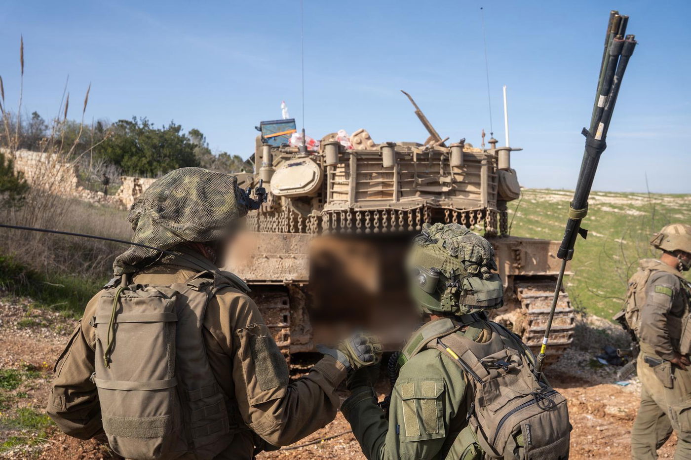 פעילות כוחות 401 במרחב דרום לבנון