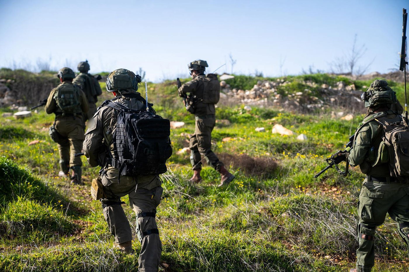 פעילות כוחות 401 במרחב דרום לבנון