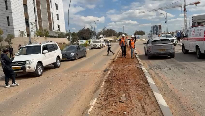 תיעוד מהזירה בה נפצעו באורח אנוש