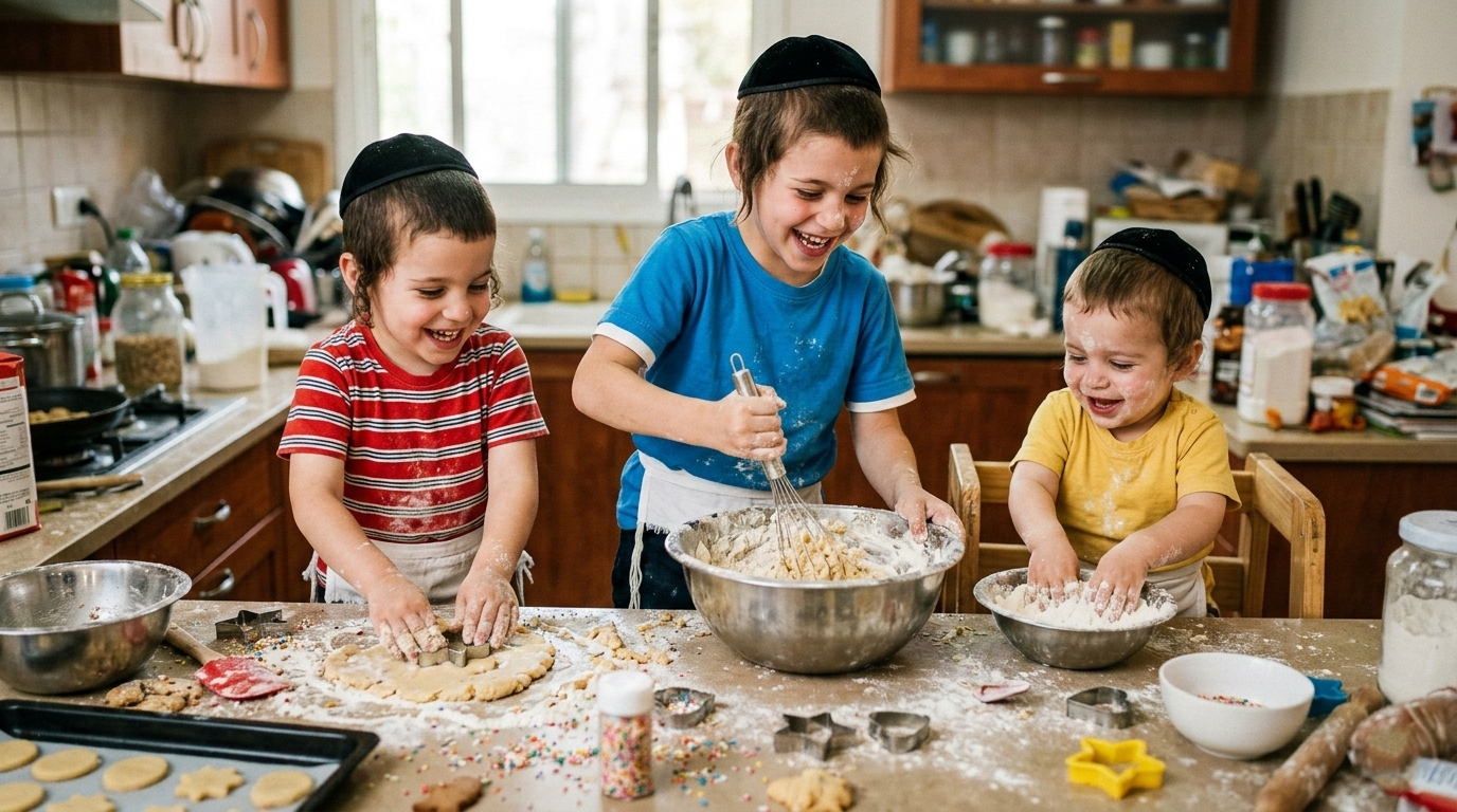 אם יש מקום אחד שיכול להפוך למקלט של שפיות, ריחות טובים וצחוק - זה המטבח