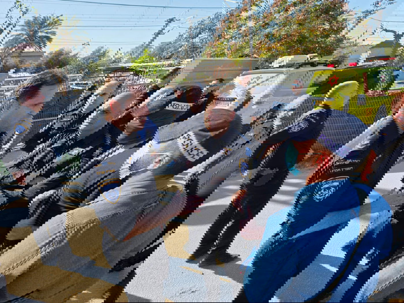 מפקד מחוז המרכז בזירה