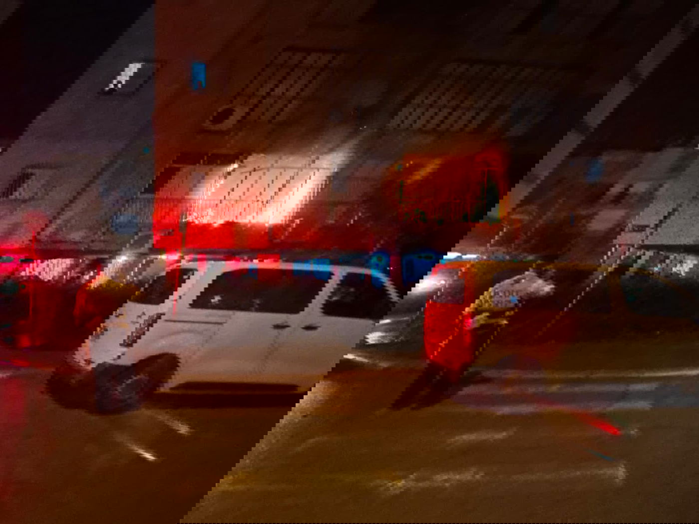 השריפה בבני ברק, הלילה