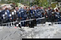 שר החוץ גדעון סער עם מקבילו הגרמני בבית שמש