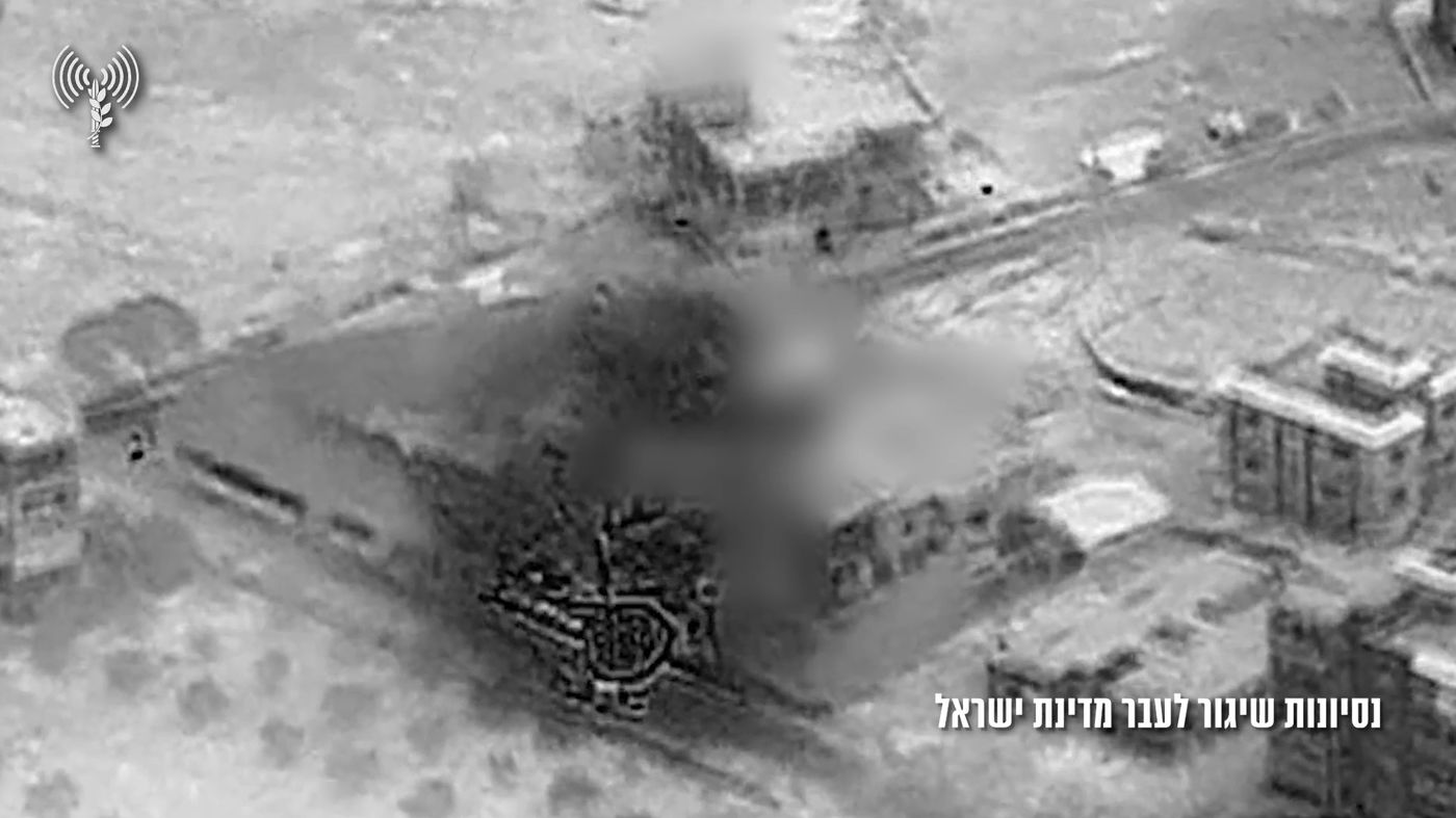 צפו בסיכול: חיל האוויר השמיד משגר בשיא ההכנות לירי