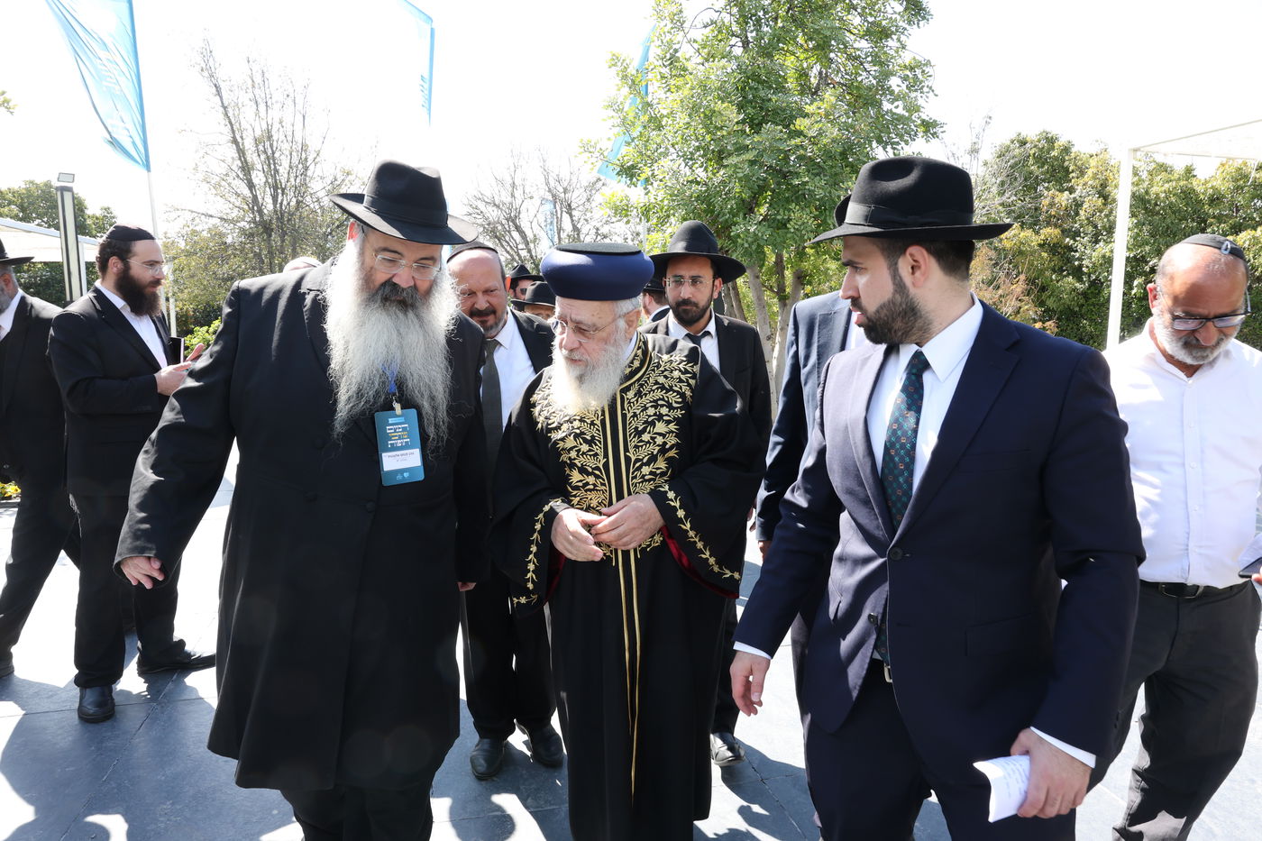 רבנים עורכי חופות בכנס מטעם ארגון 'תכלת' 