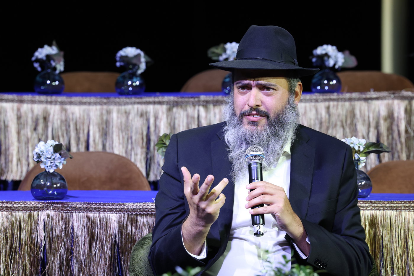 רבנים עורכי חופות בכנס מטעם ארגון 'תכלת' 