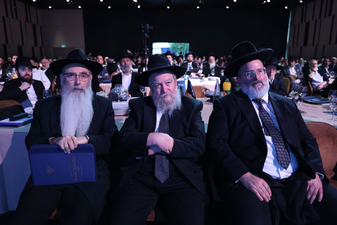 רבנים עורכי חופות בכנס מטעם ארגון 'תכלת' 