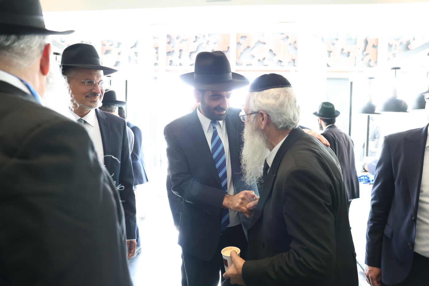 רבנים עורכי חופות בכנס מטעם ארגון 'תכלת' 