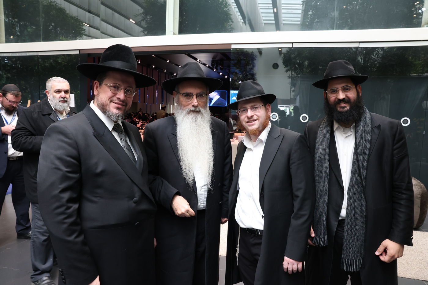 רבנים עורכי חופות בכנס מטעם ארגון 'תכלת' 