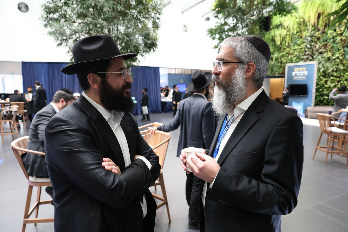 רבנים עורכי חופות בכנס מטעם ארגון 'תכלת' 