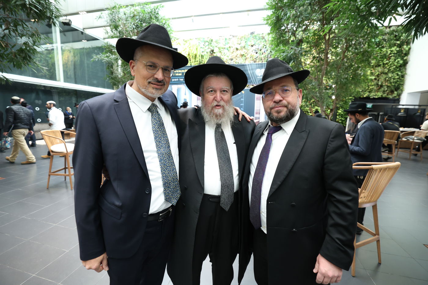 רבנים עורכי חופות בכנס מטעם ארגון 'תכלת' 