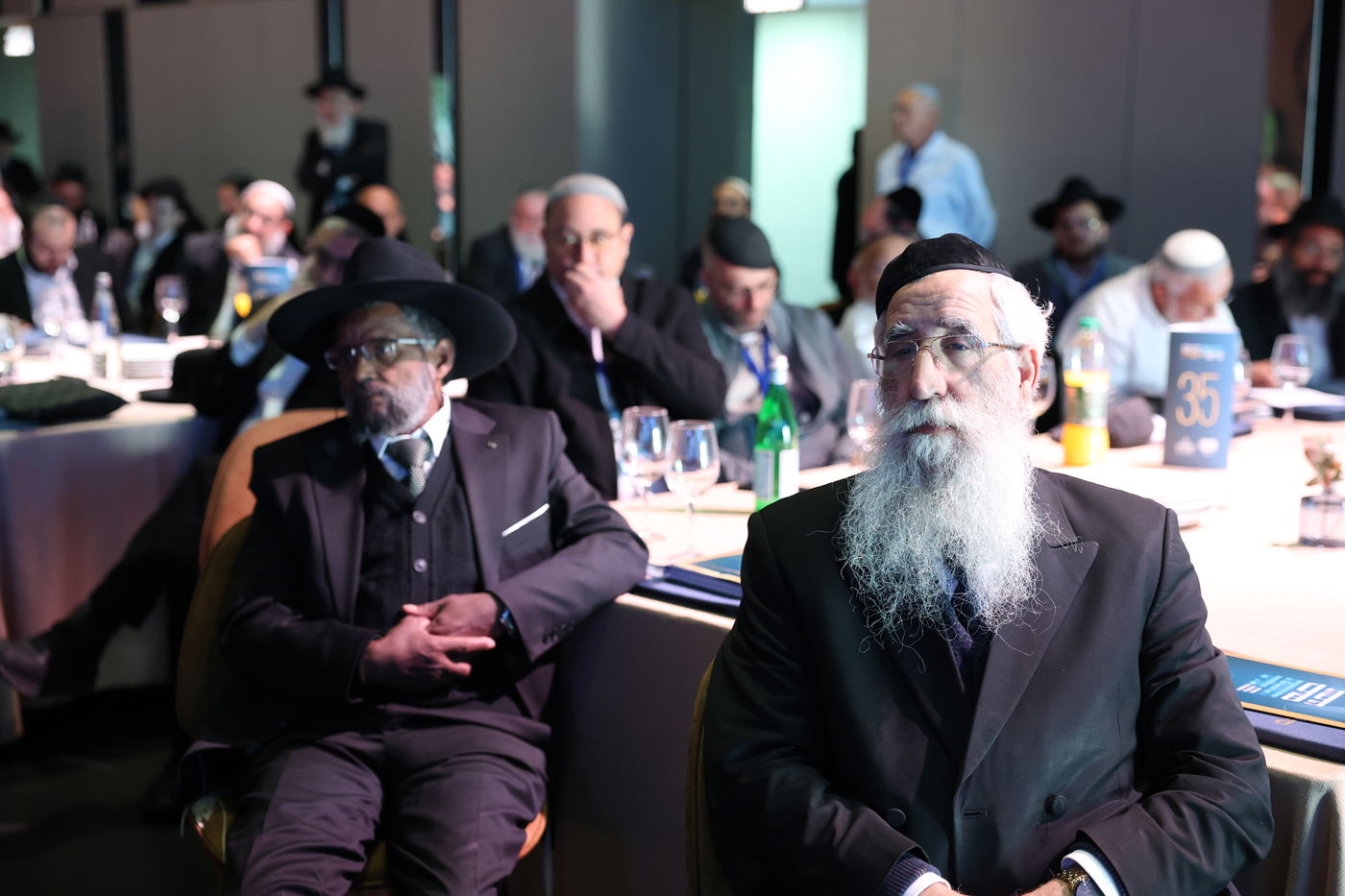 רבנים עורכי חופות בכנס מטעם ארגון 'תכלת' 