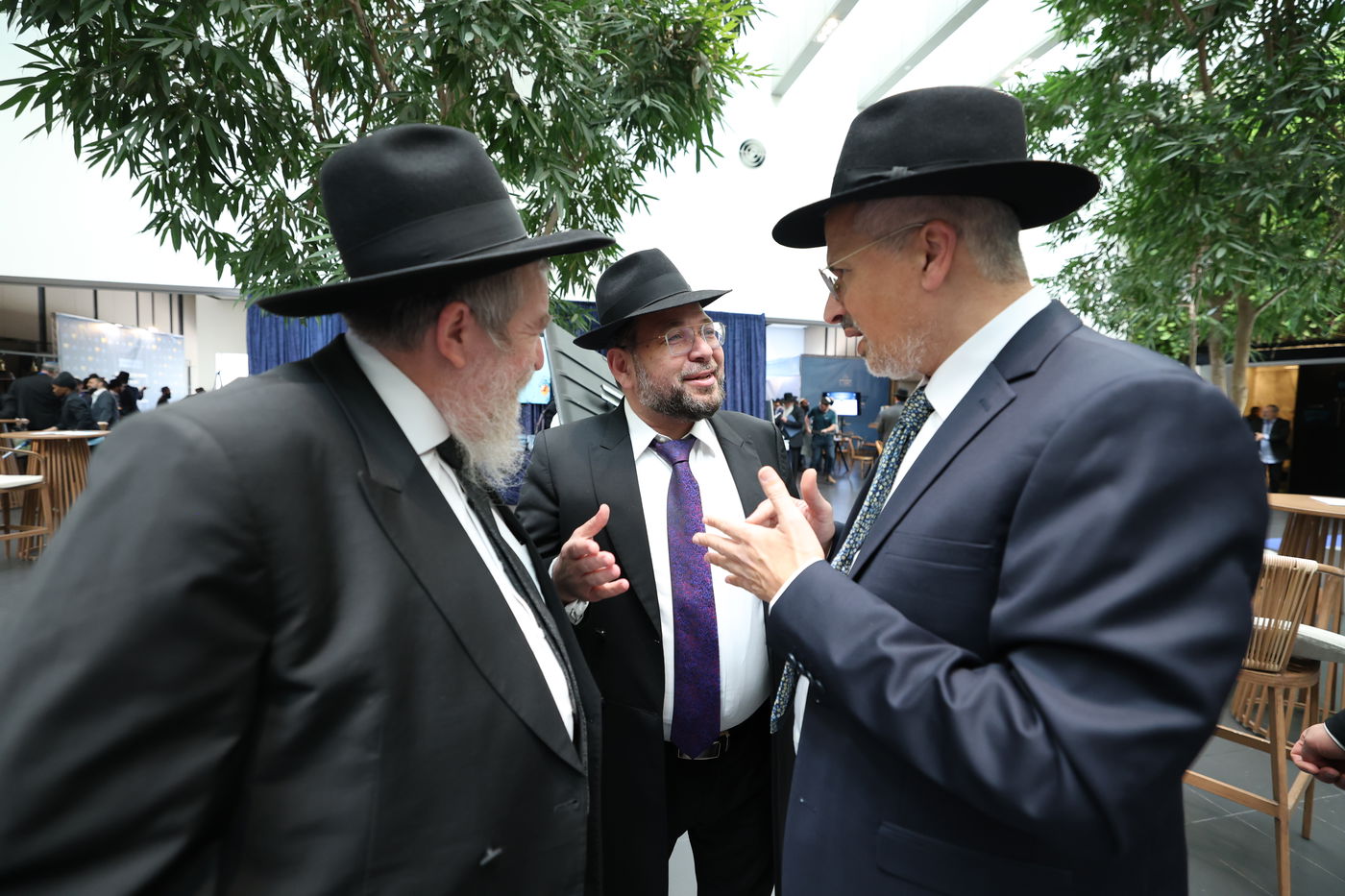 רבנים עורכי חופות בכנס מטעם ארגון 'תכלת' 