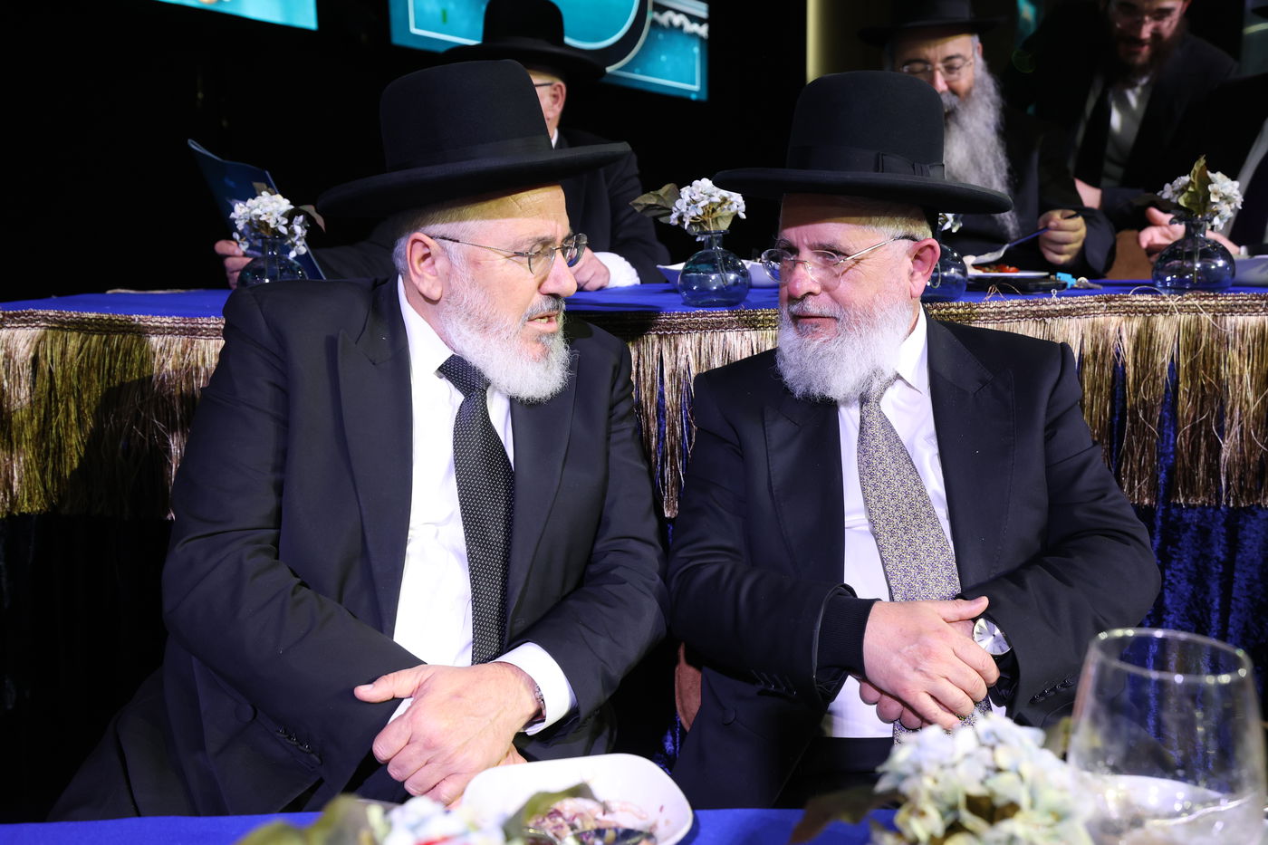 רבנים עורכי חופות בכנס מטעם ארגון 'תכלת' 