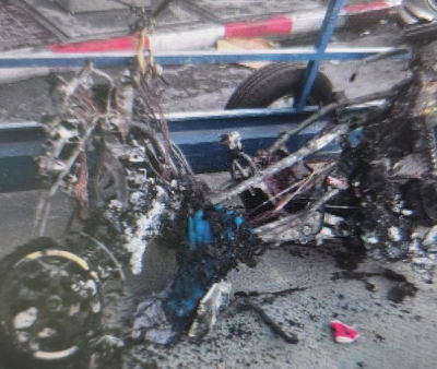 המהומות בבני ברק: הסתיימה חקירת הבחור החסידי שהצית קטנוע משטרתי