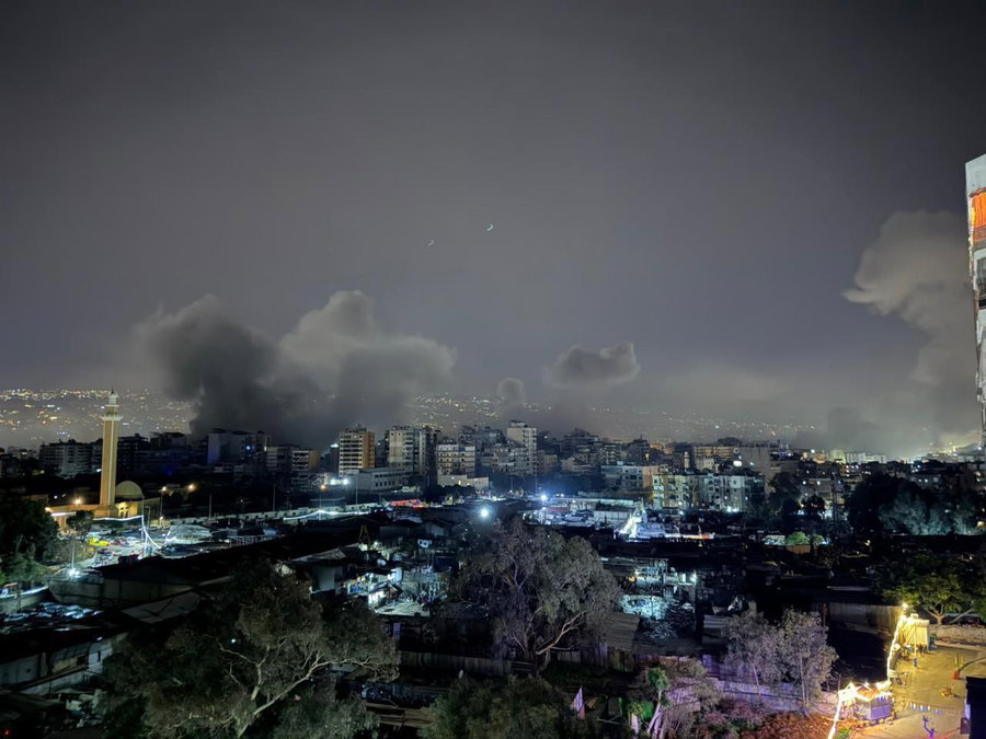 תקיפות בדאחייה, אמש
