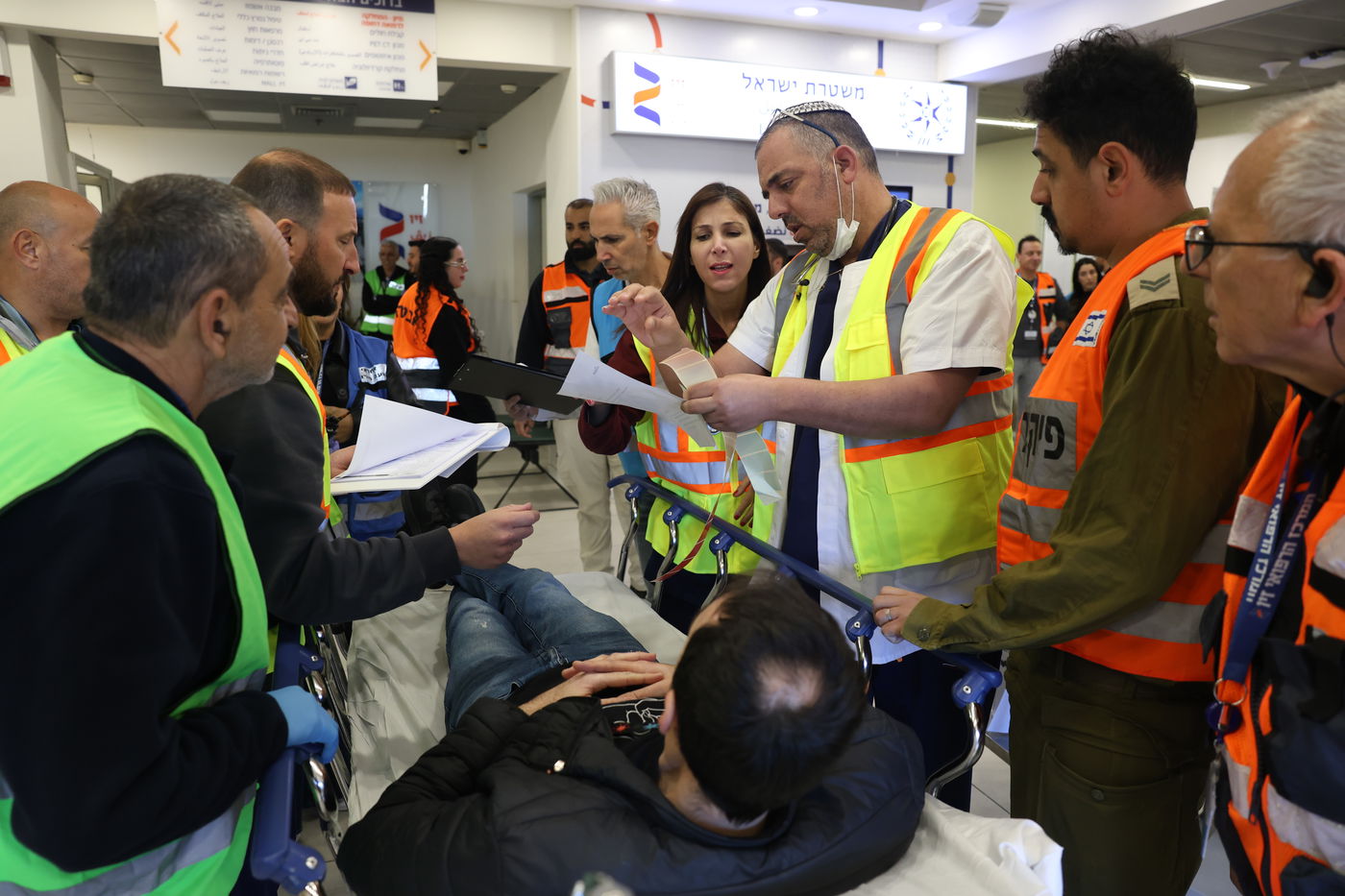 תרגיל המדמה אירוע רב נפגעים במרכז הרפואי 'זיו' בצפת