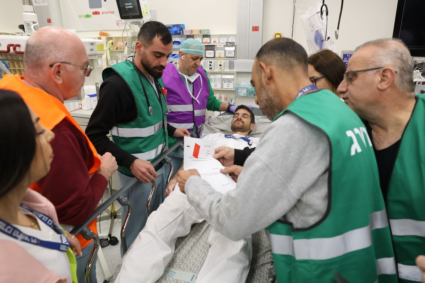 תרגיל המדמה אירוע רב נפגעים במרכז הרפואי 'זיו' בצפת