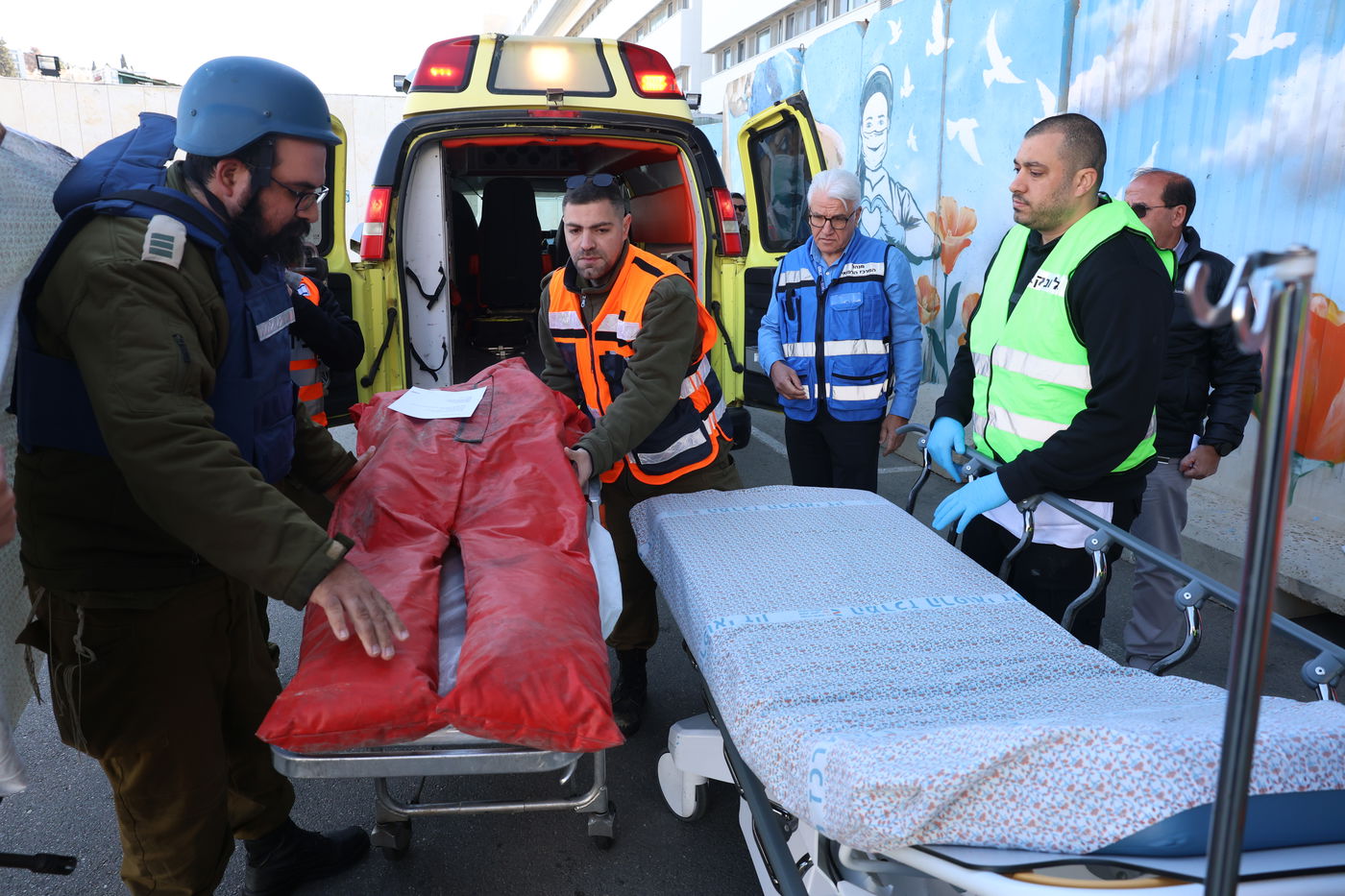 תרגיל המדמה אירוע רב נפגעים במרכז הרפואי 'זיו' בצפת