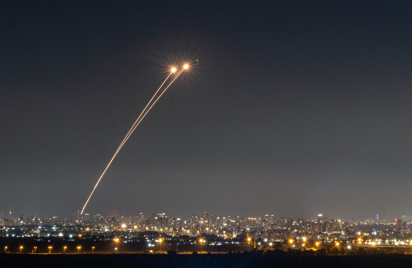 יירוט בשמי תל אביב