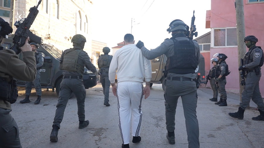 רגע המעצר של המחבל