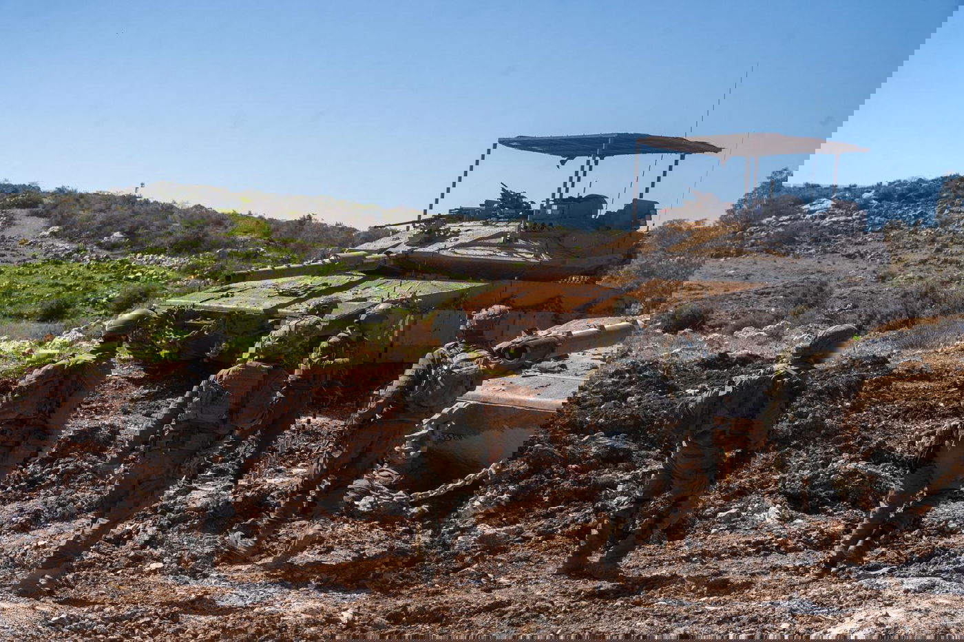 לוחמי צה"ל בדרום לבנון