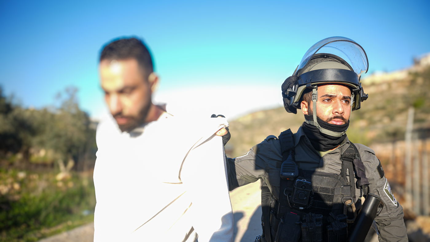 מעצר המחבל שהשליך בקבוק תבערה