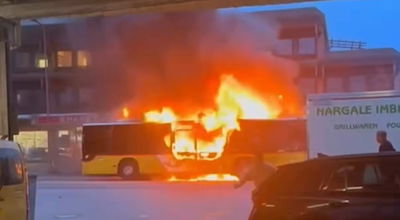 שוב שריפה קטלנית בשוויץ: אוטובוס עמוס נוסעים עלה באש - שישה נוסעים נלכדו למוות 